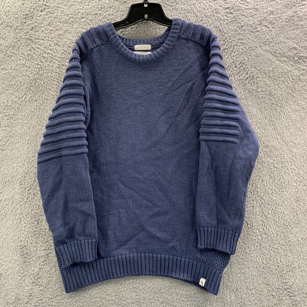 Peregrine Sweater Mens Size XXL Pullover Sweatshirt Wool Blue